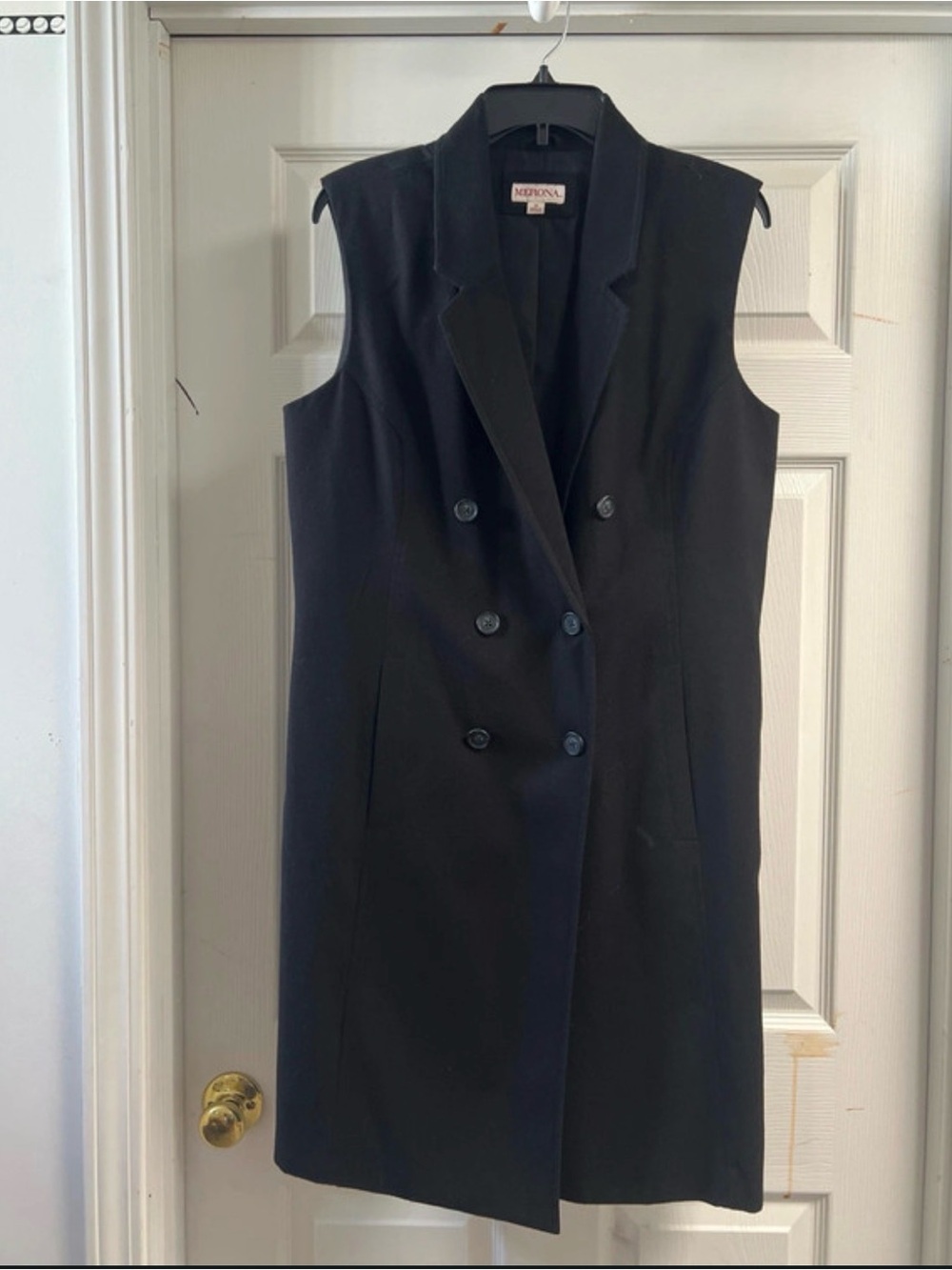 Merona Double Breasted Vest/Dress 14